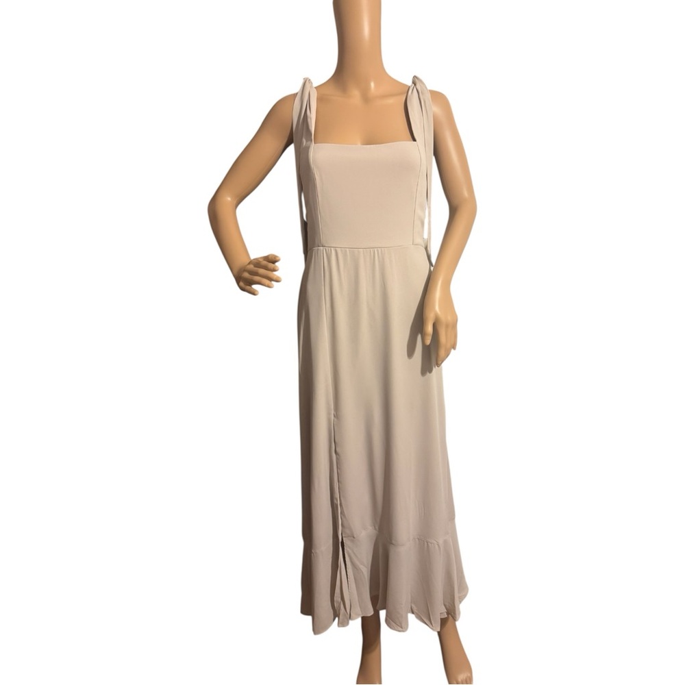 Show Me Your MUMU Size M Claire Midi Dress Bridesmaid Formal Flowy Bridge Color